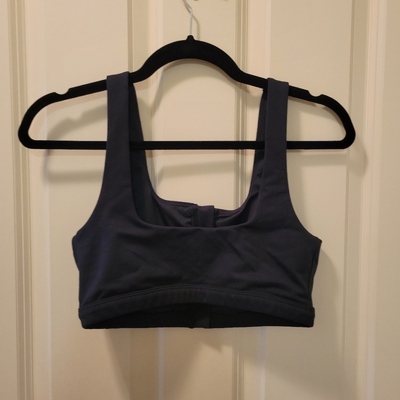 Good American Zip Bra Crop Top in Sz 3 or Large - Picture 2 of 8